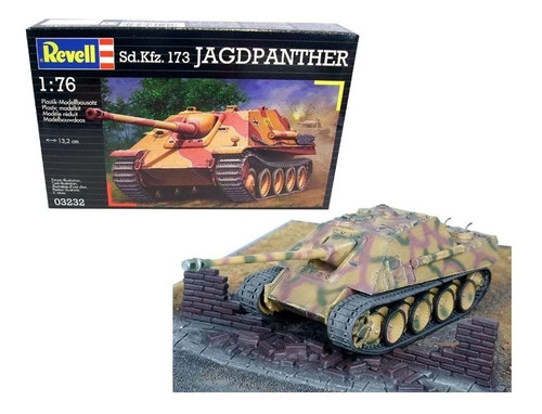 Tanque Sd.kfz. 173 Jagdpanther 1/76 Model Kit Revell