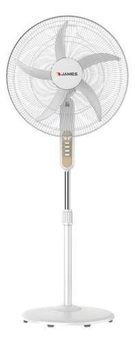 Ventilador De Pie James Blanco 3 Velocidades 70w Vp 20 M