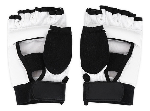 Guantes De Boxeo Con Medio Dedo Para Adultos Y Niños, Taekwo