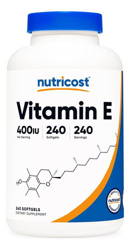 Nutricost Vitamina E 400iu