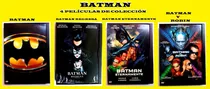 Comprar Batman + Batman Regresa + Batman Eternamente + Batman Y Robi