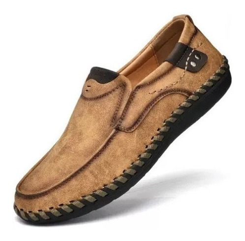 Hombre Mocasines Zapatos Casual Cuero Calzado