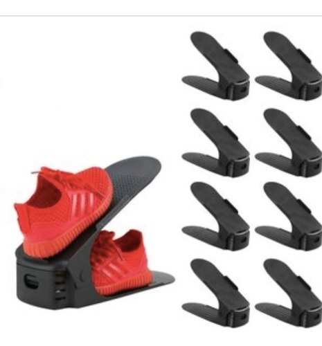 Organizador De Zapatos Graduable Shoe Stacker  X 10 Unidades