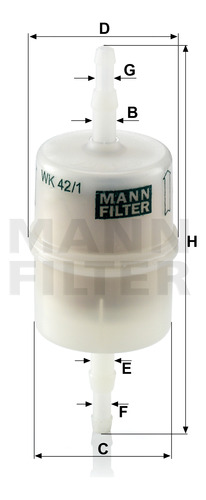 Filtro De Combustible Fiat 147