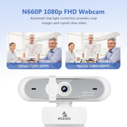 Webcam Nexigo N660p (gen 2) 1080p 60fps Con Control De