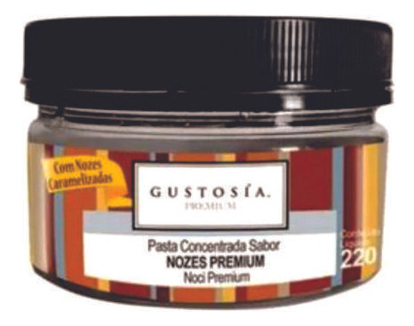 Pasta Nozes Premuim Gustosia 220g Mec3