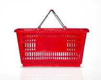 Comprar Canasto De Mano Pvc Autoervicio Supermercado