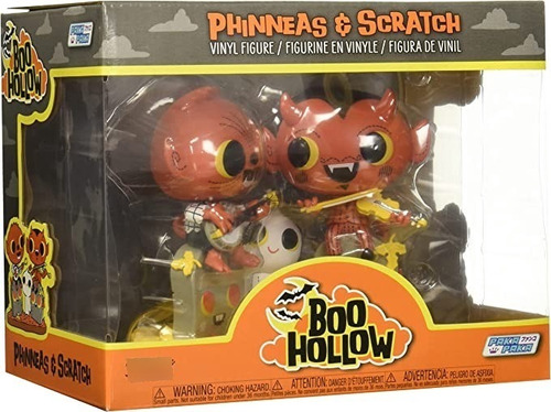 Funko Phinneas & Scratch Boo Hollow Escena Del Cementerio