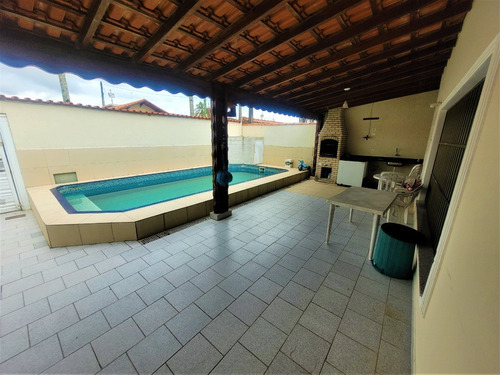 Imagem 3 de 25 de Casa 4 Dormitórios - Piscina - 100 Mts Praia - Imperador - Aml10