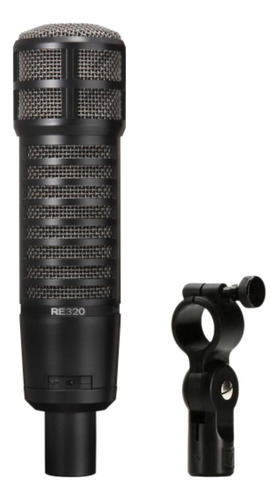 Microfone Dinâmico Estúdio Podcast Eletrovoice Re320