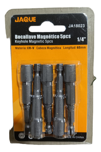 Juego Dados Magnéticos Para Taladro 1/4 5pcs / Toolstore