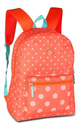 Mochila Juvenil Feminina Laranja - Clio Style