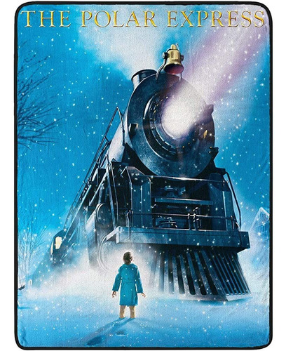 ~? El Polar Express Christmas Train Engine Wonder Fleece Sup