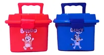 Comprar 12 Dulcero Lonchera Fiesta Bluey Caja Plástico Día Del Niño
