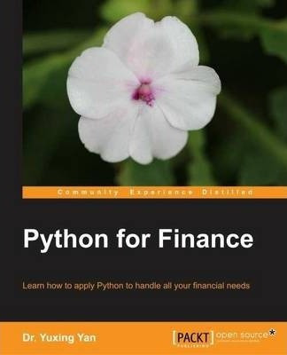 Libro Python For Finance - Yuxing Yan