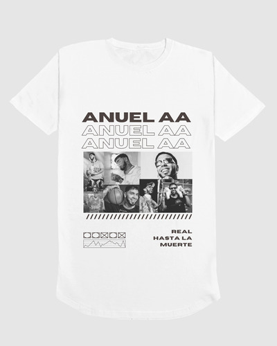 Remeras Personalizadas De Anuel Aa  Real Hasta La Muerte