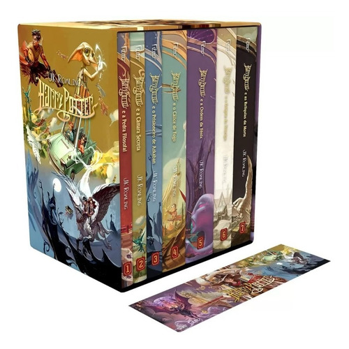 Box Harry Potter Edição Tradicional 7 Livros- Série Completa