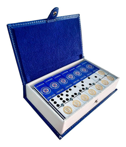 Domino Profesional Cruz Azul + Cubilete Liso + Dados Poker