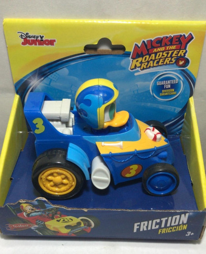Mickey Auto Roadster Racers  Fricción 13cm Donald  7141 Srj 