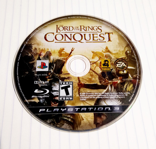 The Lord Of The Rings Conquest Ps3 Hablado En Español (Reacondicionado)