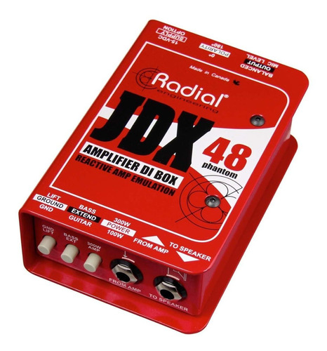 Radial Engineering Jdx-48 Amplificador Guitarra Estuche