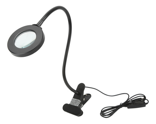 Lupa Led Con 3 Cables Usb Tipo Cuello De Cisne Ajustables