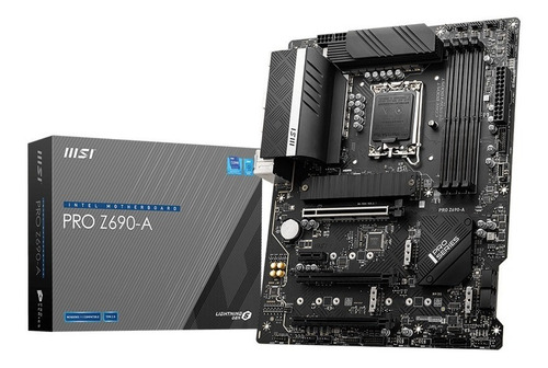 Imagen 1 de 7 de Motherboard Z690-a Pro Msi Intel S1700 12va Ddr5