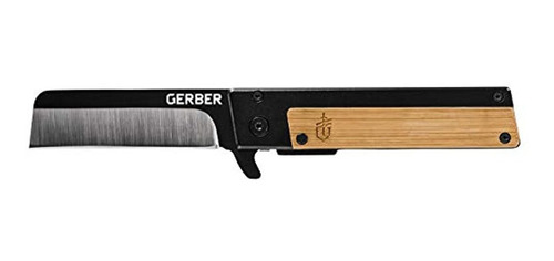 Gerber - Cuchillo Cuadrado Borde Recto Con Clip De Bolsillo