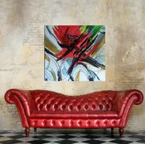 Comprar Cuadro Moderno Pintado A Mano.  Ermita Art 