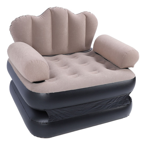 Sofá Cama Inflable Engrosado Flocado
