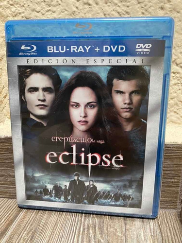 Crepúsculo La Saga Eclipse Blu-ray Y Dvd Robert Pattinson