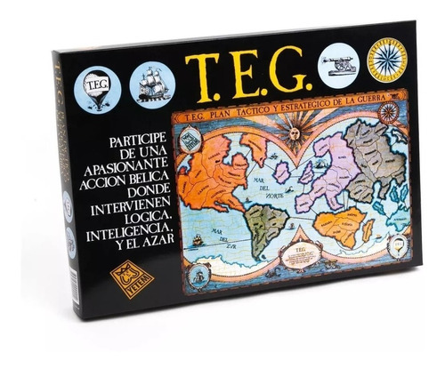 Teg Clasico Juego De Mesa Juguetería El Pehuén