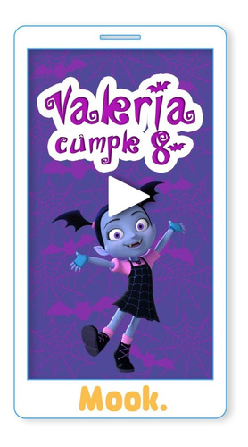 Vampirina Invitación Animada En Video Digital