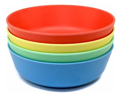 Pomelo Bamboo Bowls For Kids, Toddlers And Children Reusa