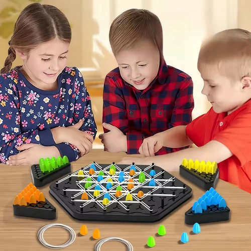 Juego De Mesa Clavija Triangular Juegos De Mesa Familiares