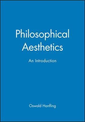 Libro Philosophical Aesthetics - Oswald Hanfling