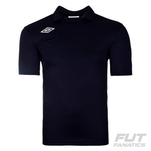 Camisa Umbro Árbitro Preta - Futfanatics