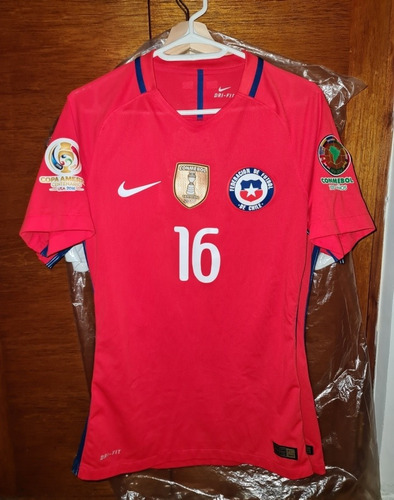 Imagen 1 de 3 de Camiseta Selección Chilena Utilería Copa América Centenario