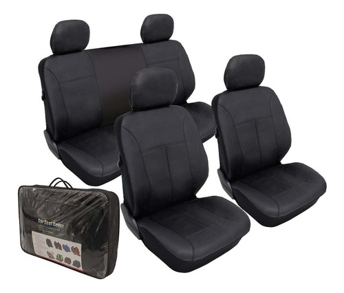 Juego De Cubre Asiento Universal Auto / Camioneta  Cuero - E