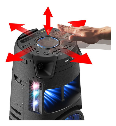 Imagen 4 de 8 de Sistema De Audio De Alta Potencia V43d Con Tecnología Blueto