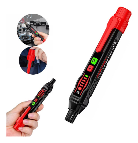 Detector De Gas Habotest Ht59a Lp Natural Gasolina Alta Cali