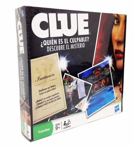 Clue El Juego De Detectives Original Hasbro - Mundo Manias