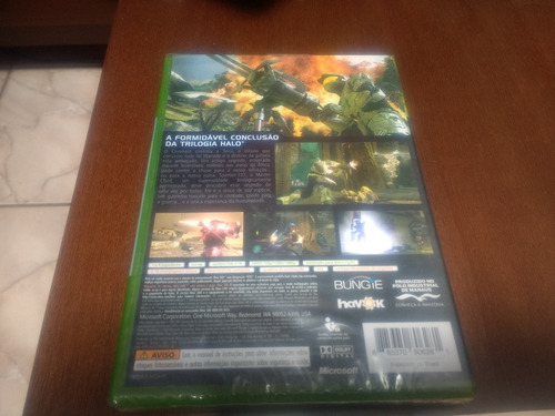 Halo 3 X Box 360 Mídia Física Original Lacrado Novo