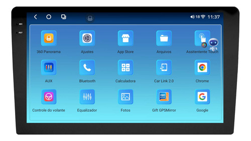 Multimidia Universal Slim 9p Android 14 12gb 256gb 4g 360°