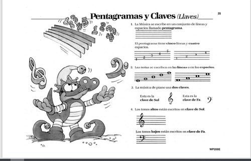 Piano Básico Bastien Partituras Nivel Elemental