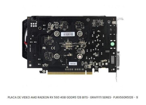 Gpu Amd Rx 560 4gb Gddr5 128b Graffiti Series Pjrx560r5128