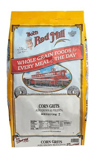 Bob's Red Mill Harina Maiz  Polenta/semola 11.31kg 