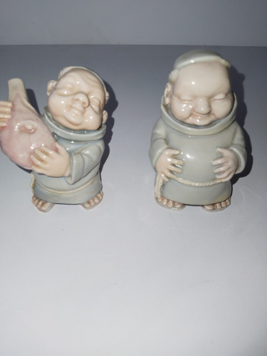 Porcelana China  Argot. Monjes(2)