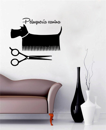 Vinilo Pared Peluqueria Canina 1  Wall Stickers