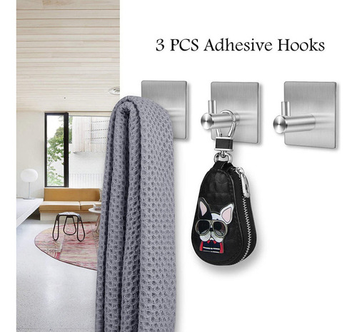 Kit Acessórios P/ Banheiro Aço Inox 5 Peças Prateadol